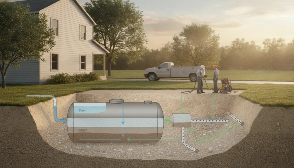 How Does the Septic System Work? A Simple Overview